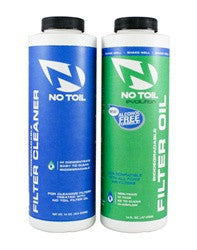 No-Toil Evolution Air Filter Oil - 2-Pack Oil and Cleaner