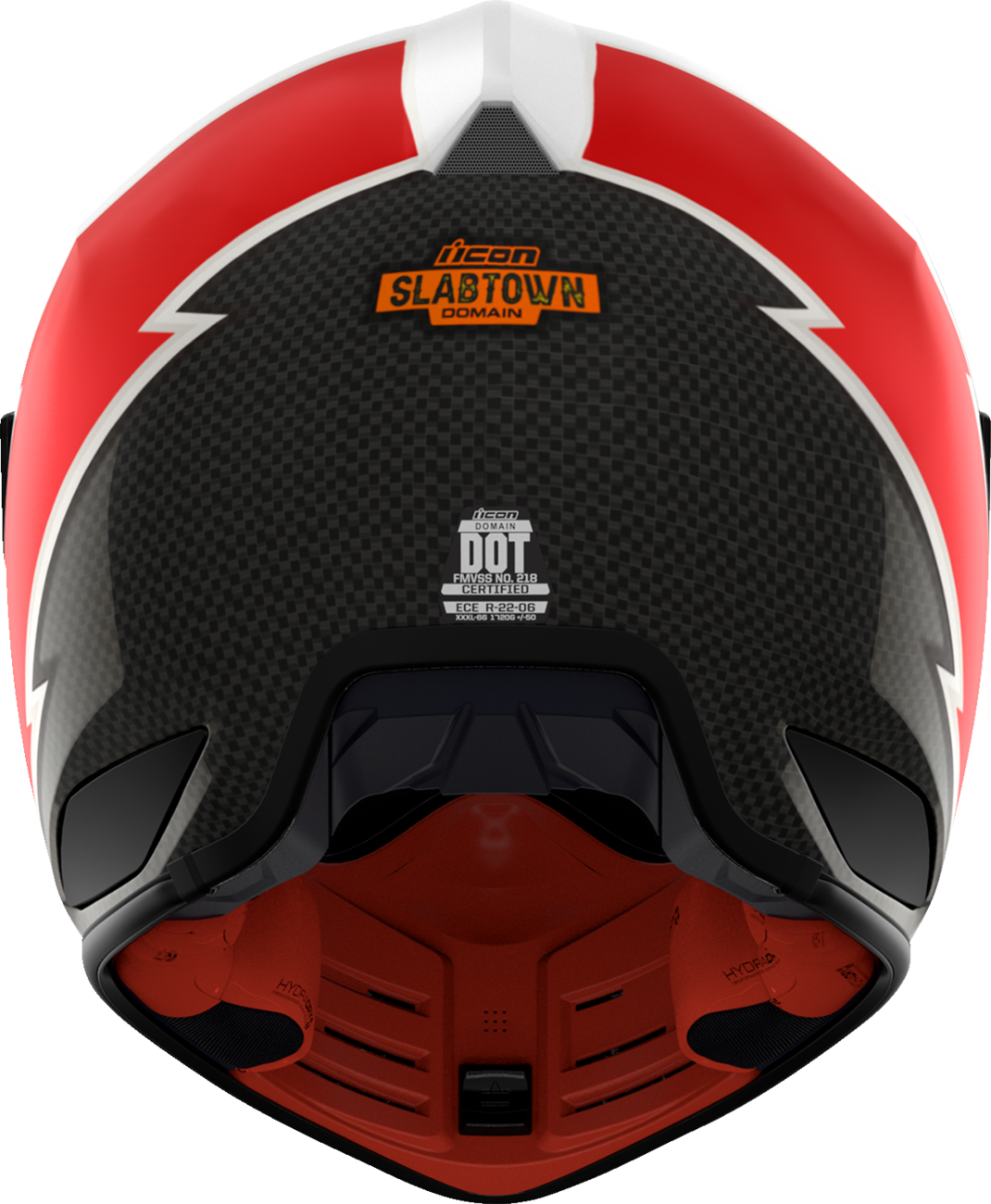ICON Domain Helmet Slabtown White