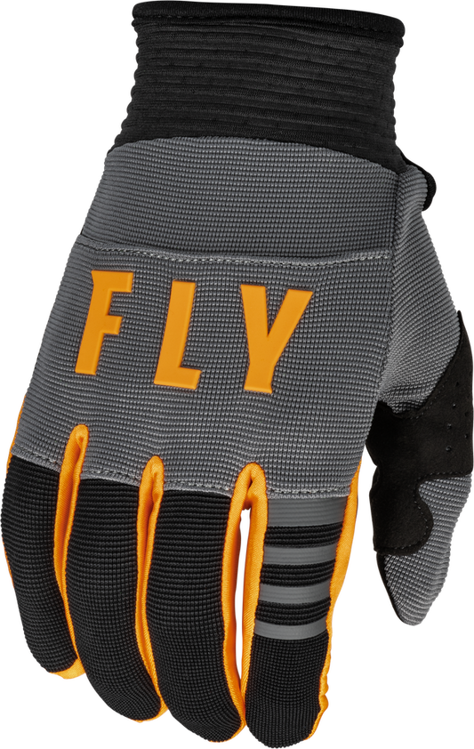 FLY Racing 2023 Youth F-16 Gloves Dark Grey/Black/Orange