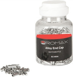 Promax 2015 500/Pcs Alloy End Caps - Silver