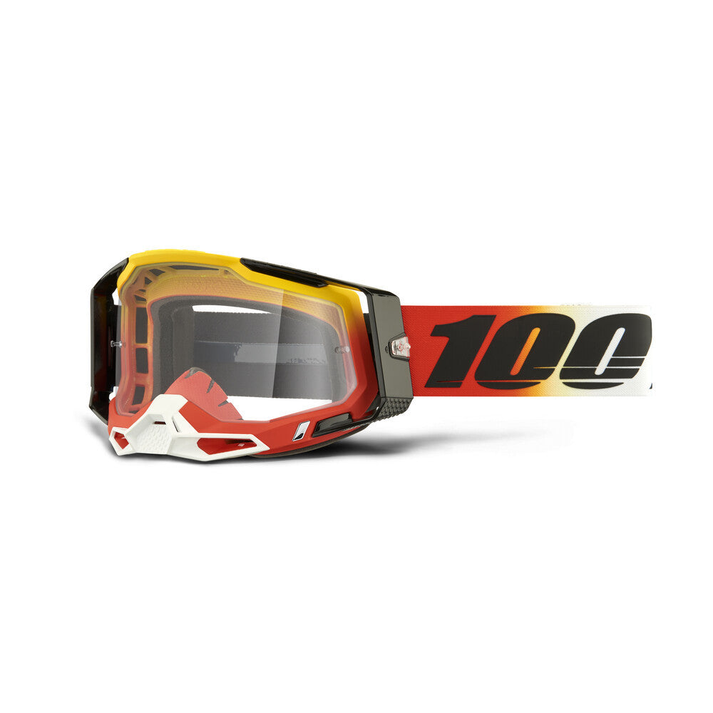 100% - 50009-00024 - RACECRAFT 2 GOGGLE OGUSTO CLEAR LENS