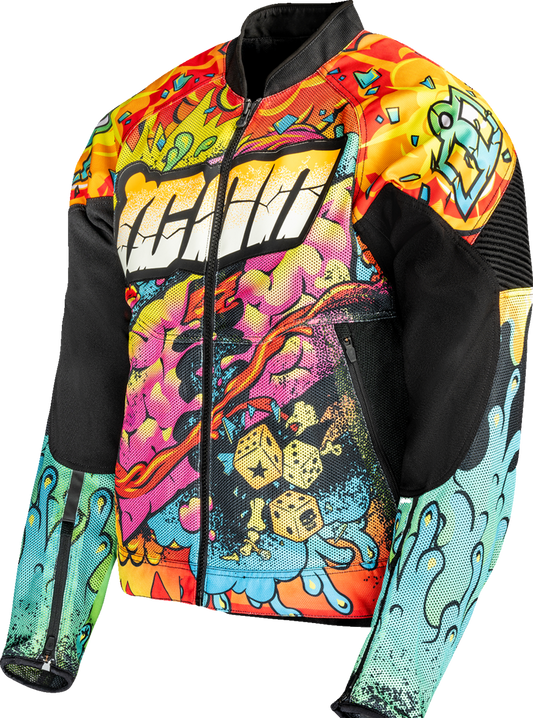 ICON Overlord 3 Scatterbrain Mesh Jacket Black