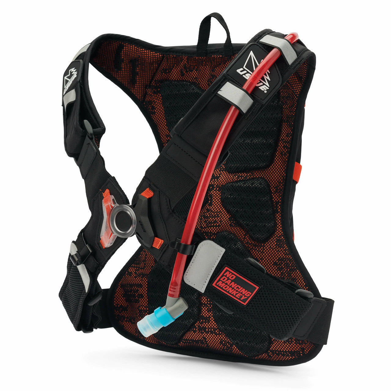 USWE Moto Hydro 4 Black/Factory Orange 3L Elite PNP Hydration Pack