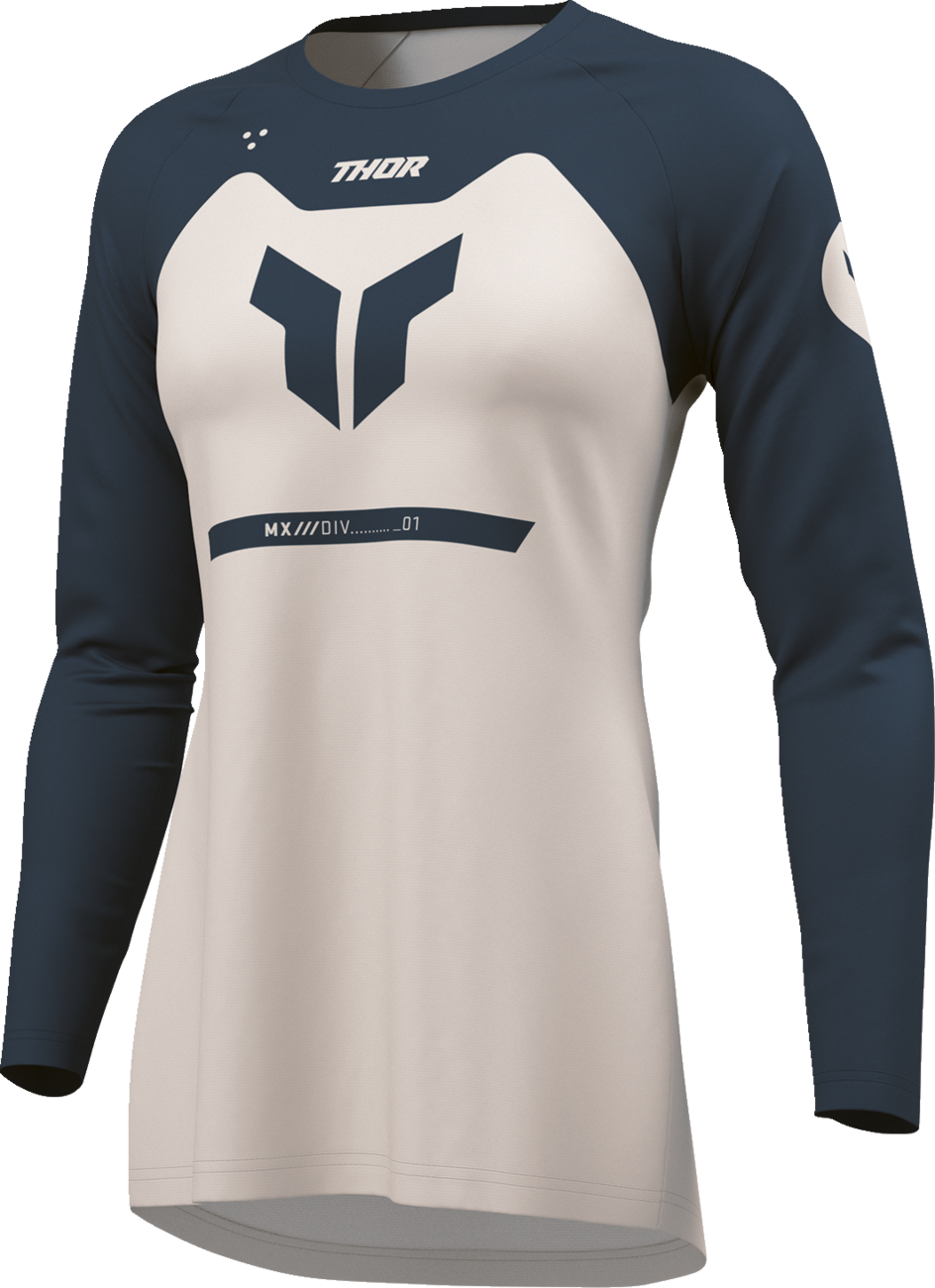 Thor 2026 Womens Ridemode Menace Jersey Midnight/Dust