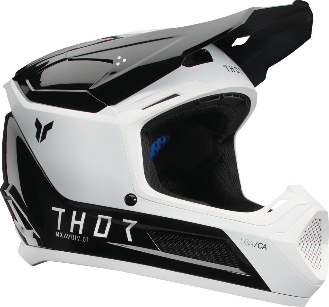 Thor 2025 Youth Fleet Helmet Storm Black/White