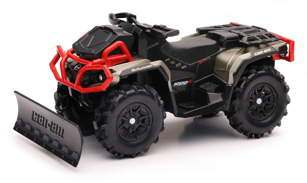 New Ray Toys 1:20 Scale Can-Am Outlander X Mr 1000R with Plow
