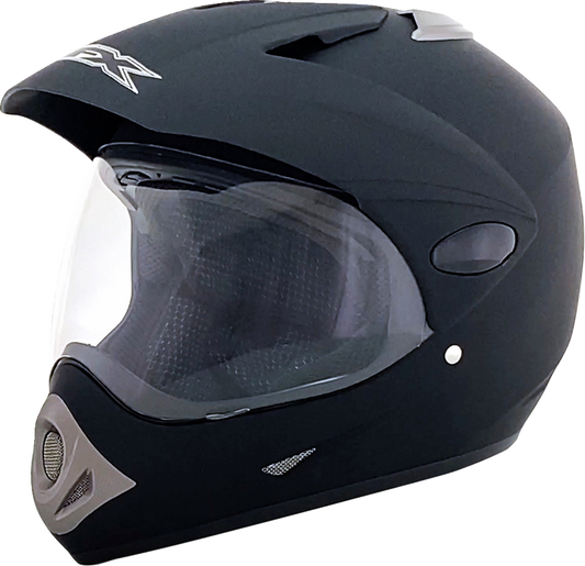 AFX FX-37X Dual Sport Adventure Helmet Matte Black
