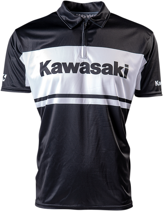 Factory Effex Kawasaki Team Pit Shirt - Black/White