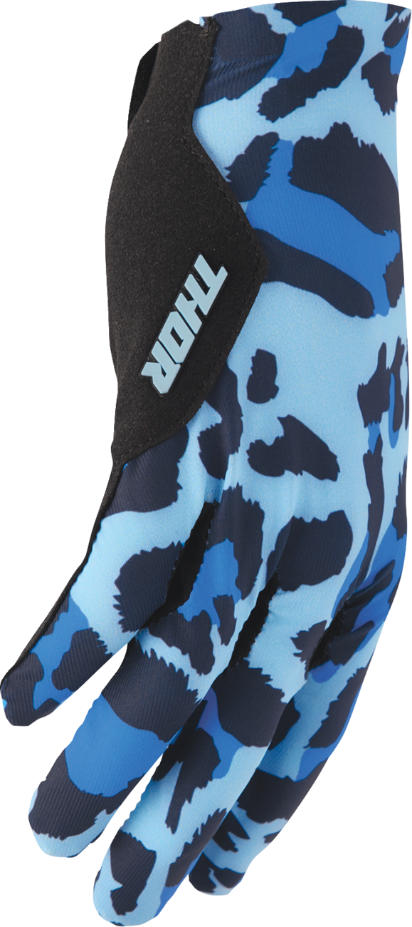 Thor 2026 Sportmode Cheetah Gloves Midnight/Blue
