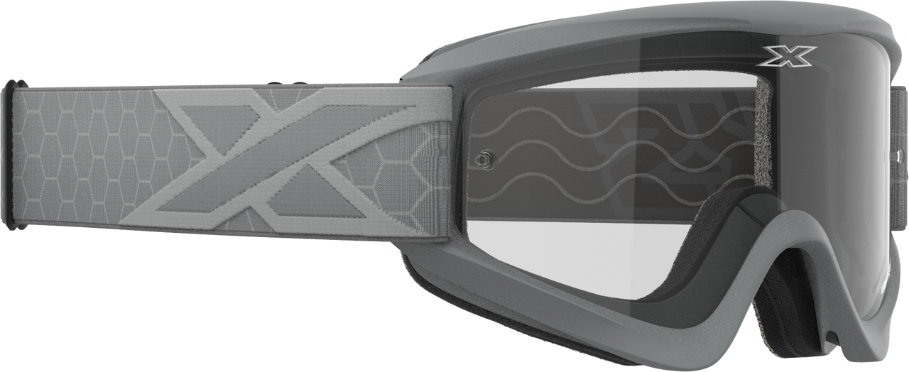 EKS BRAND - 067-60440 - FLAT OUT CLEAR GOGGLE GREY CLEAR