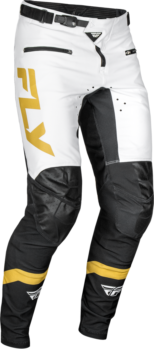 FLY Racing 2025 Rayce Bicycle Pant White/Black/Gold