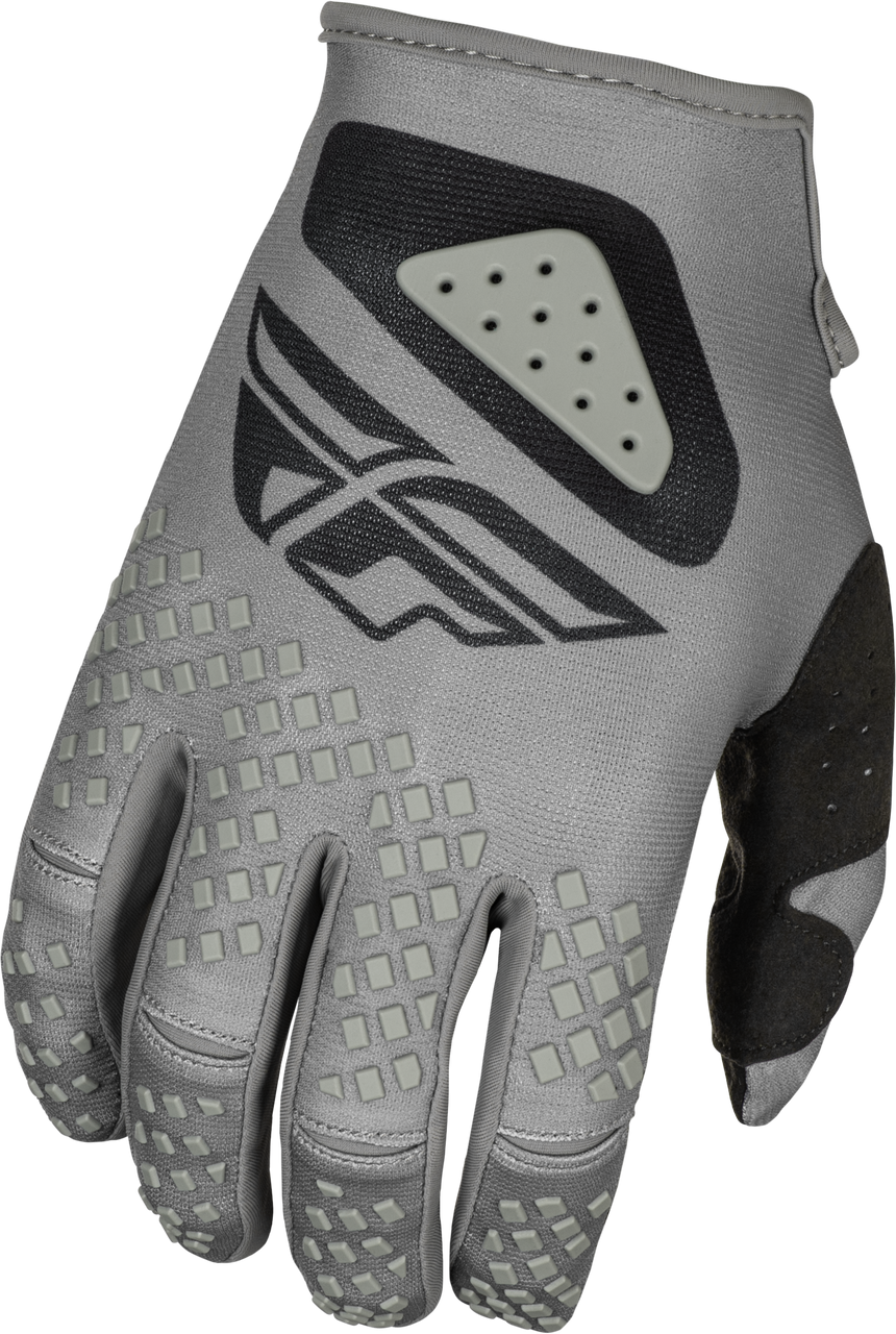 FLY Racing 2025 Youth Kinetic Sym Gloves Grey/Black