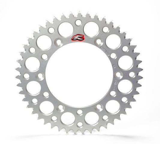 Renthal - 437U-520-40GBSI - Rear Ultralight Sprocket Silver Grooved 40t