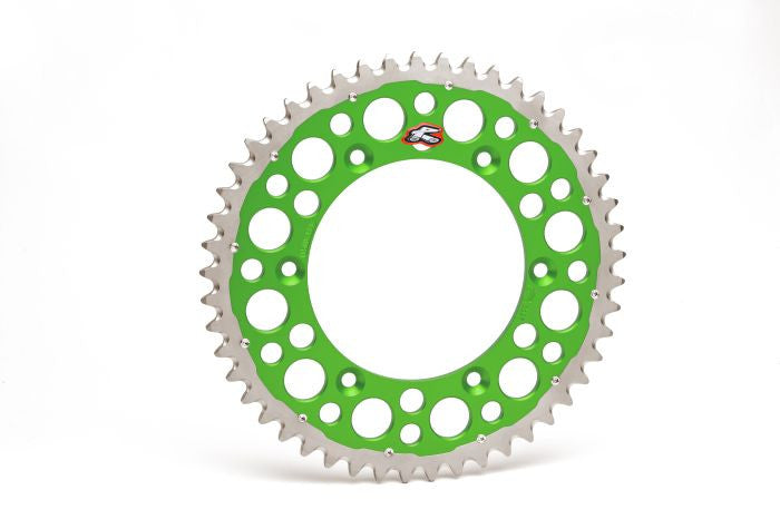 Renthal - 1120-520-49GPGN - Twinring Sprocket Green 49t