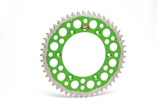 Renthal - 1120-520-49GPGN - Twinring Sprocket Green 49t