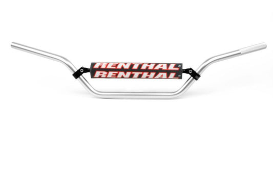 Renthal - 838-01-SI-05-185 - 838 7/8" Handlebar Silver - Padded