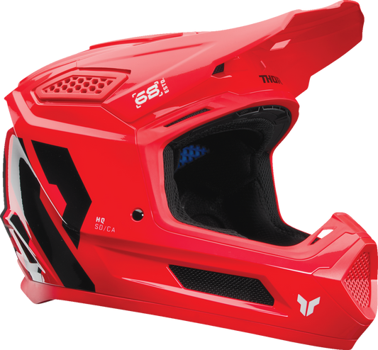 Thor 2025 Fleet Helmet Forge Red