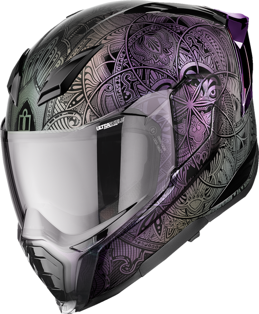 ICON Ultraflite Full Face Helmet Opal Mandala MIPS Purple