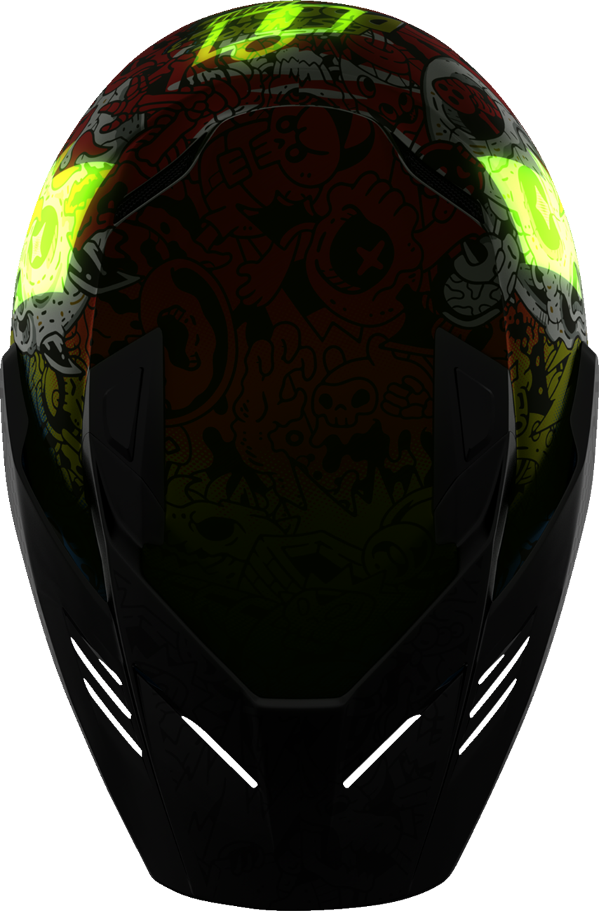 ICON Elsinore Helmet Doodle 3 White
