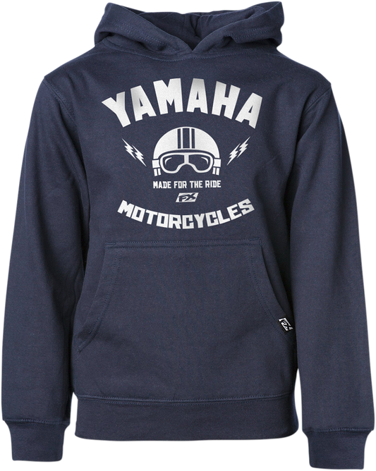 Factory Effex Youth Yamaha Helmet Hoodie - Navy