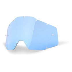 100% Racecraft/Accuri Lens - Blue