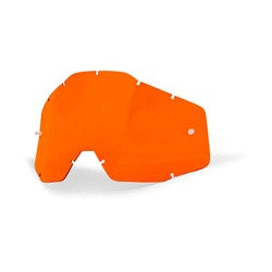 100% Racecraft/Accuri Lens - Orange