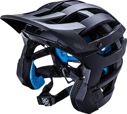 Kali Open Face Invader Bicycle Helmet Black