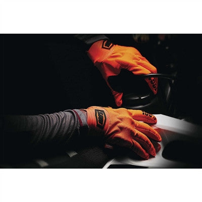 100% Cognito Offroad Gloves - Fluorescent Orange/Black