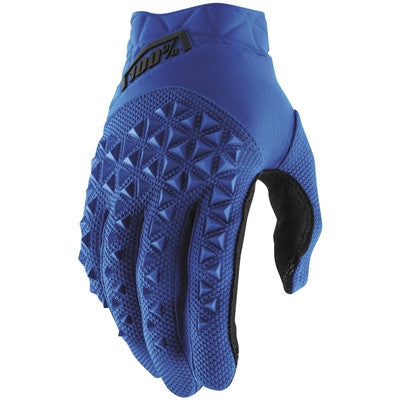 100% Airmatic Offroad Gloves - Blue/Black