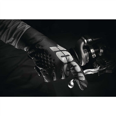 100% Brisker Cold-Weather Gloves - Black/Grey