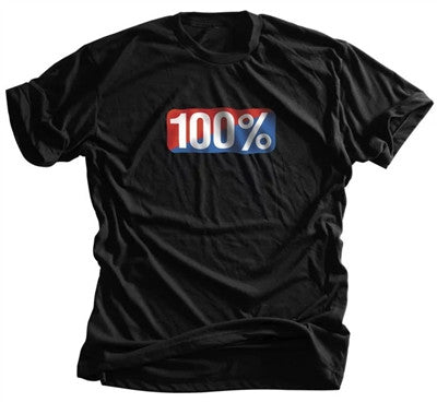 100% Classic Tee - Black