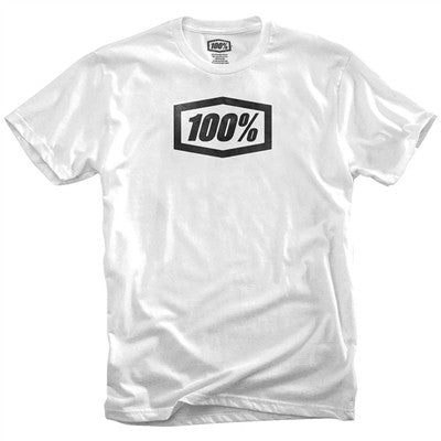 100% Essential Tee - White