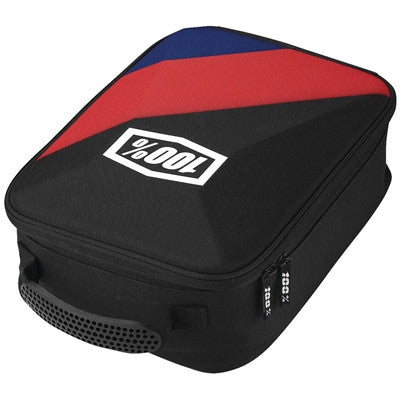 100% Goggle Case - Black/Red/Blue