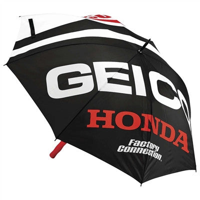 100% GEICO Honda Team Flare Umbrella - Black