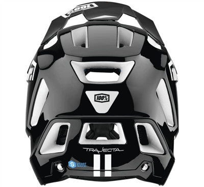 100% Trajecta Bike Helmet - Black/White