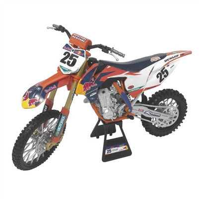 New Ray 1:10 Scale Dirt Bike - Red Bull KTM Marvin Musquin