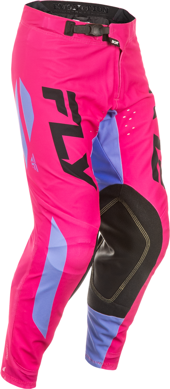 FLY Racing 2025 Evolution DST Pant Pink/Lavender/Black