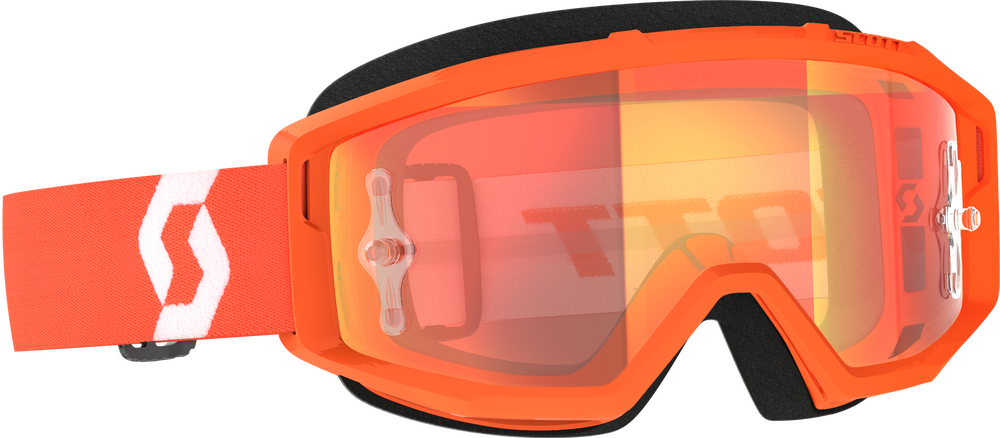 SCOTT - 278597-1362280 - PRIMAL GOGGLE ORANGE/WHITE ORANGE CHROME WORKS