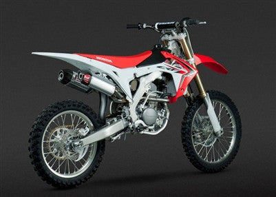 Yoshimura Offroad RS-9 Dual Full Exhaust System SS-AL-CF - Honda