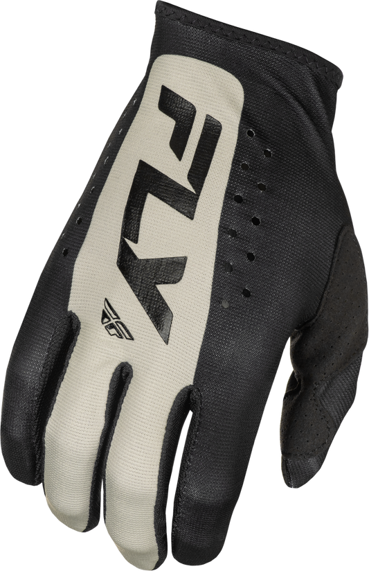 FLY Racing 2025 Youth Lite Gloves Black/Grey