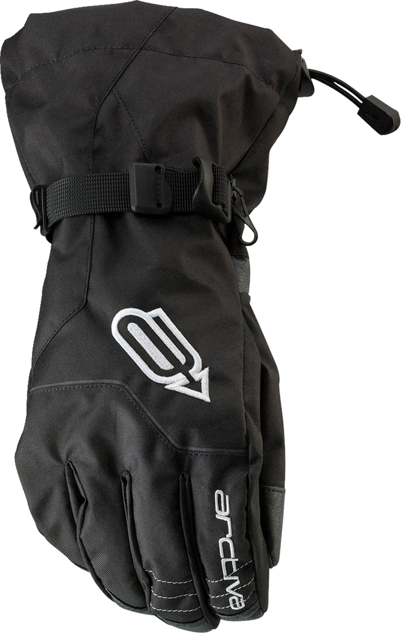 Arctiva Pivot Insulated Snow Gloves - Black/White
