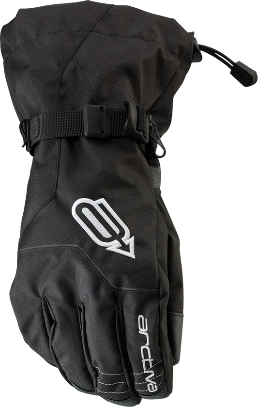 Arctiva Pivot Insulated Snow Gloves - Black/White