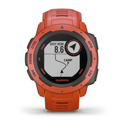 Garmin Instinct Outdoor GPS Watch - Flame Red 010-02064-02
