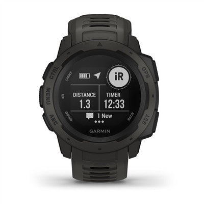 Garmin Instinct Outdoor GPS Watch - Graphite 010-02064-00