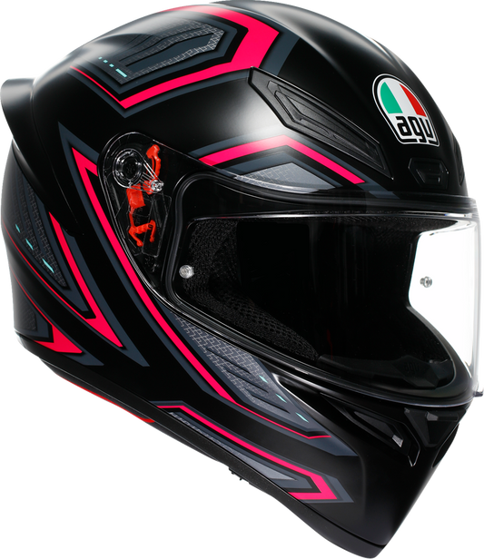 AGV K1 S Full Face Helmet Sling Matte Black/Pink