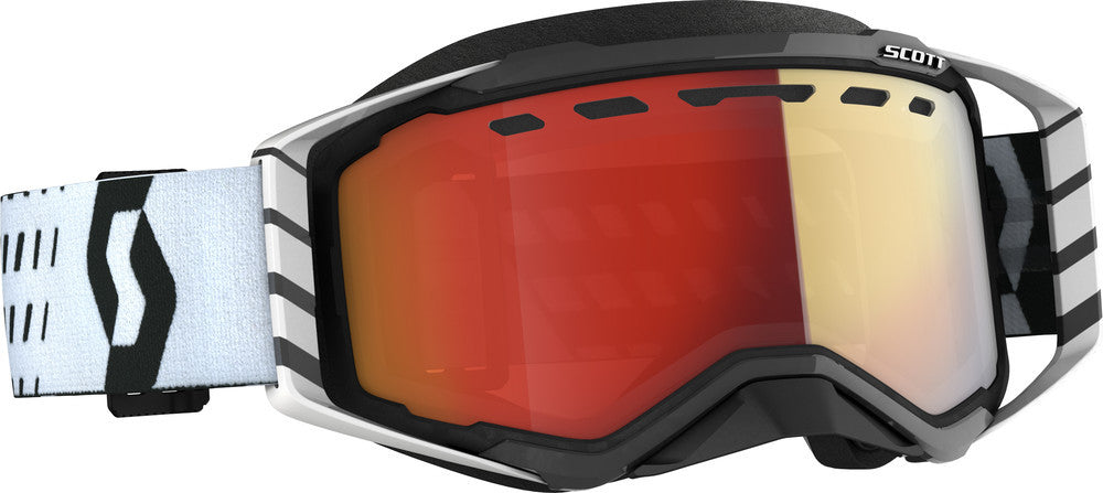 SCOTT - 272846-1007312 - PROSPECT SNWCRS GOGGLE BLK/WHT ENHANCER RED CHROME