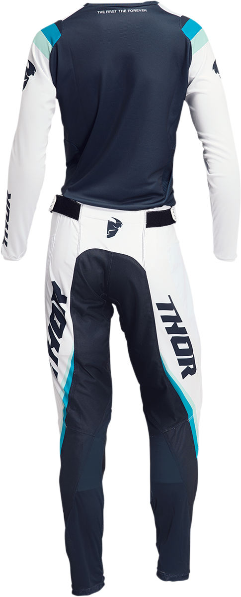 Thor 2024 Womens Pulse Rev Jersey Pant Combo Midnight/White