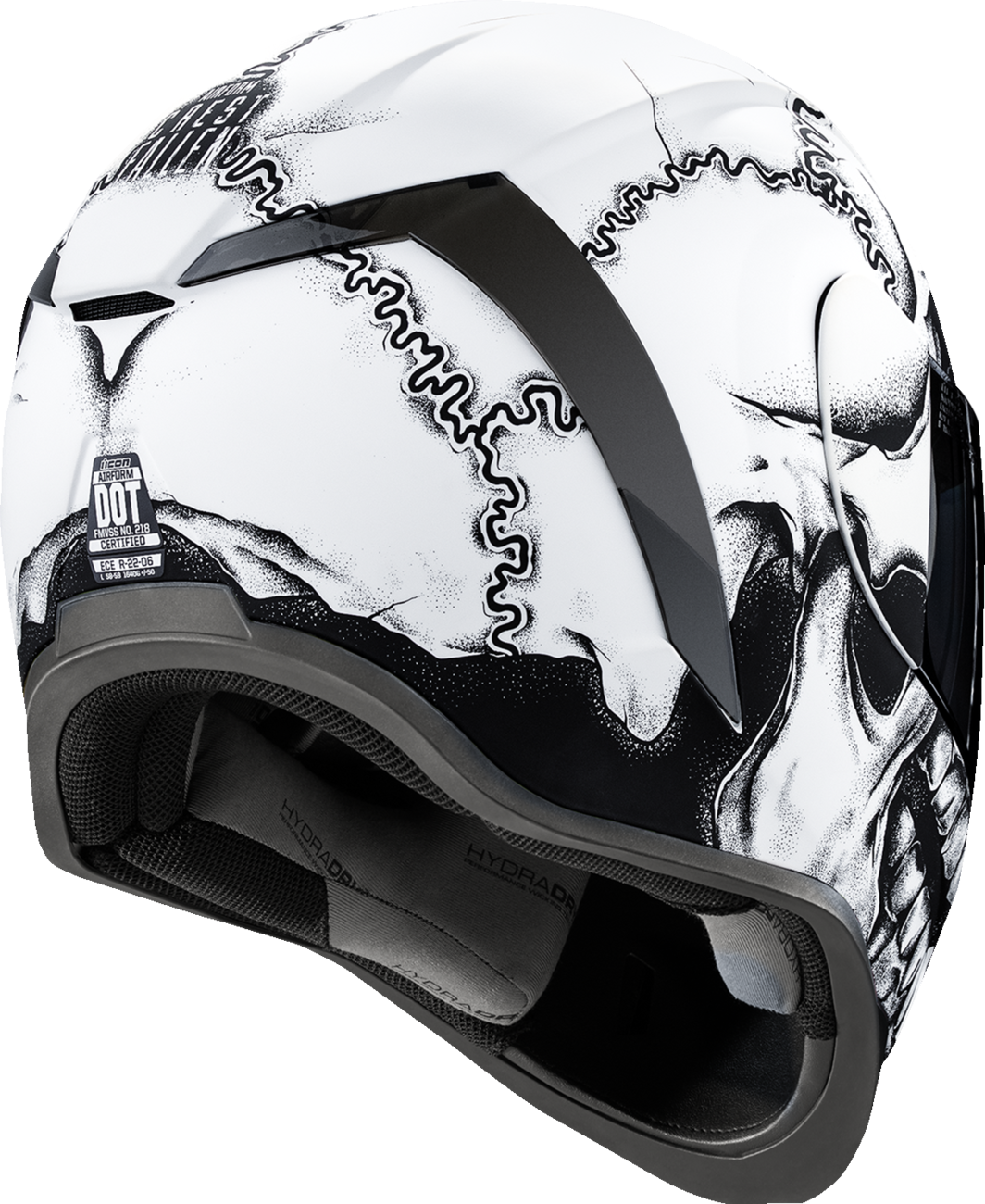 ICON Airform Full Face Helmet MIPS Crestfallen White