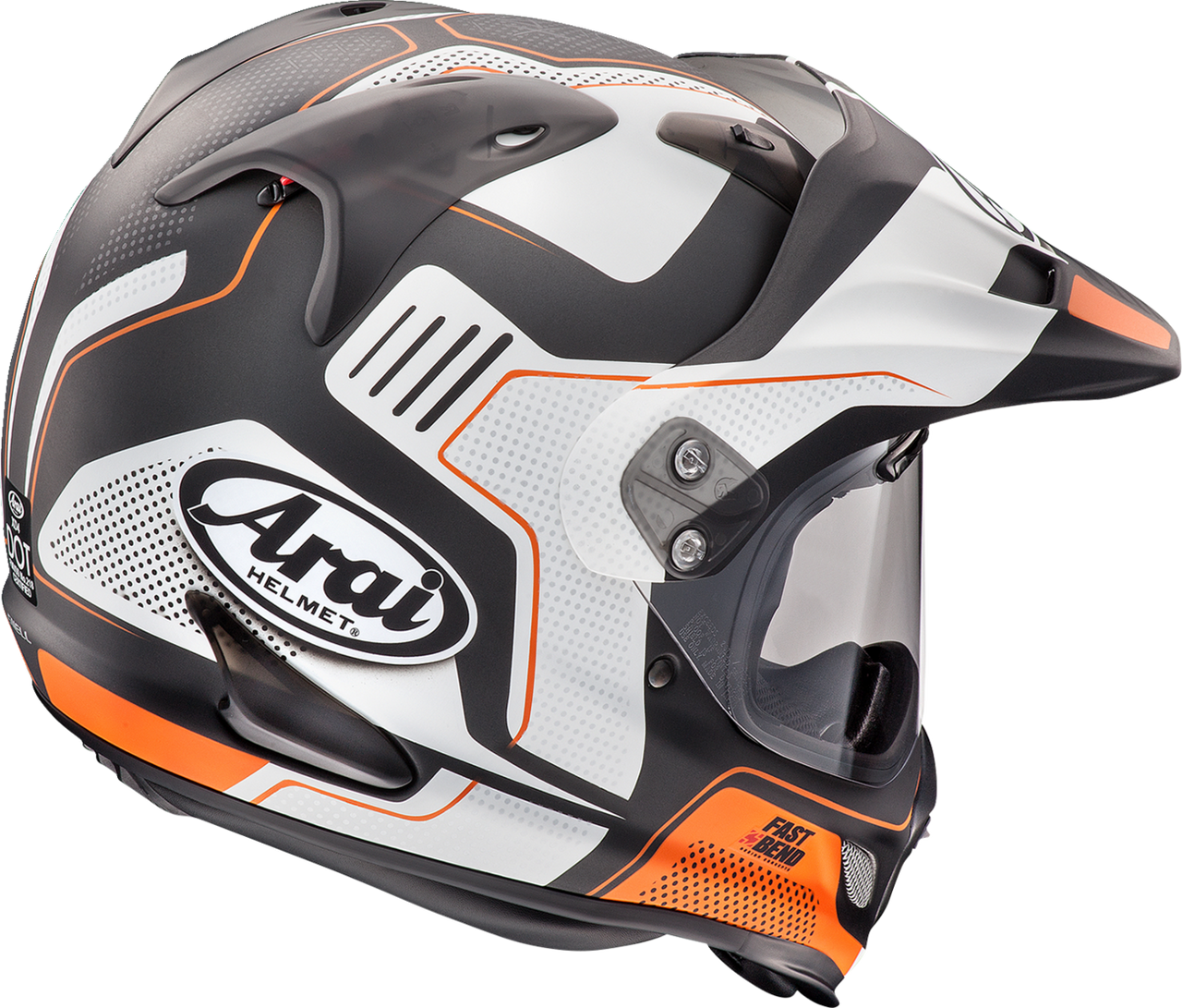 Arai XD-4 Vision Dual Sport Adventure Helmet Orange Frost