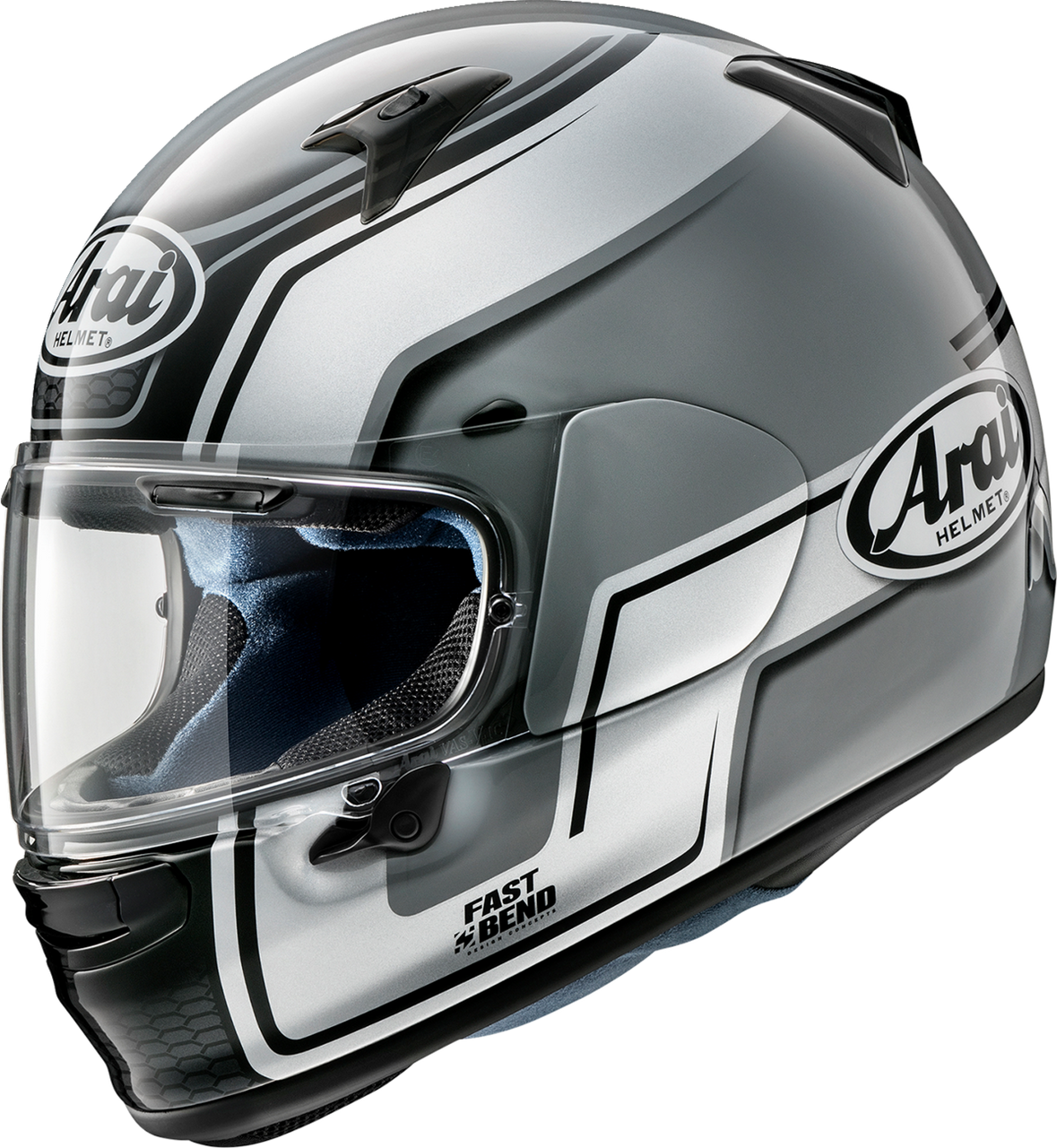Arai Regent-X Bend Full Face Motorcycle Helmet Silver
